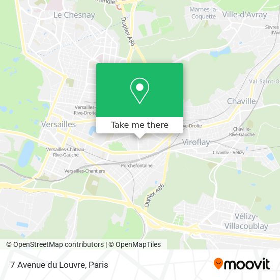 7 Avenue du Louvre map