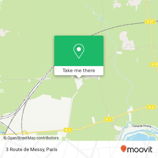 3 Route de Messy map