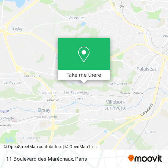 11 Boulevard des Maréchaux map