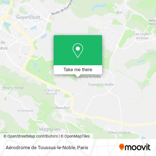 Aérodrome de Toussus-le-Noble map