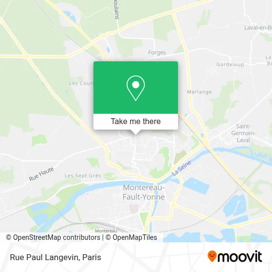 Rue Paul Langevin map