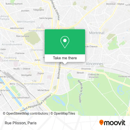 Rue Plisson map