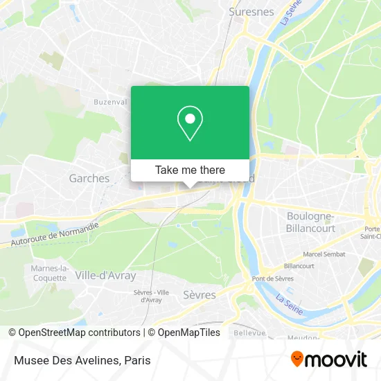 Musee Des Avelines map
