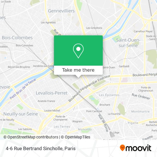 4-6 Rue Bertrand Sincholle map