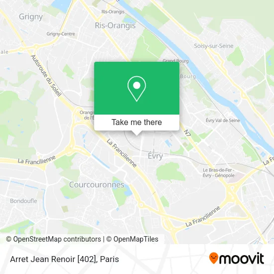 Arret Jean Renoir [402] map