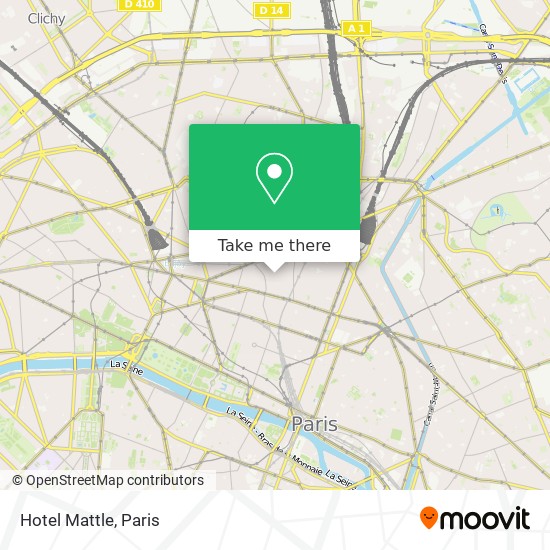 Hotel Mattle map