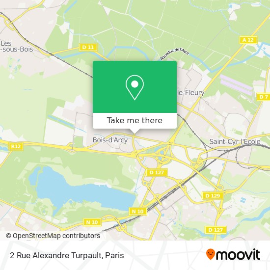 2 Rue Alexandre Turpault map
