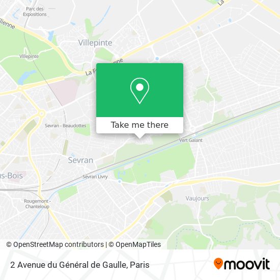 2 Avenue du Général de Gaulle map