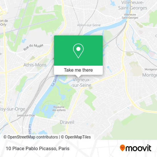 10 Place Pablo Picasso map