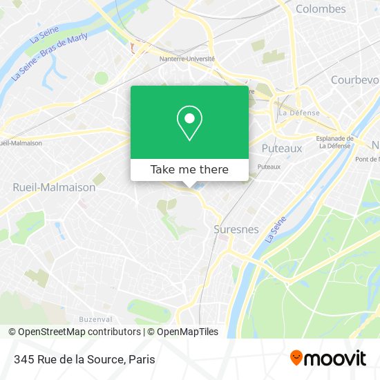 345 Rue de la Source map