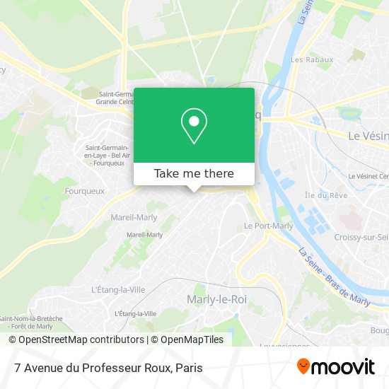 7 Avenue du Professeur Roux map