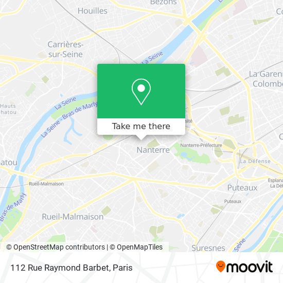 112 Rue Raymond Barbet map