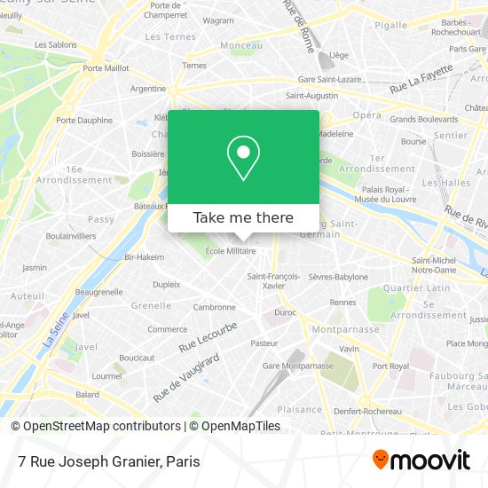 7 Rue Joseph Granier map