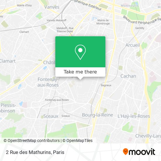 2 Rue des Mathurins map