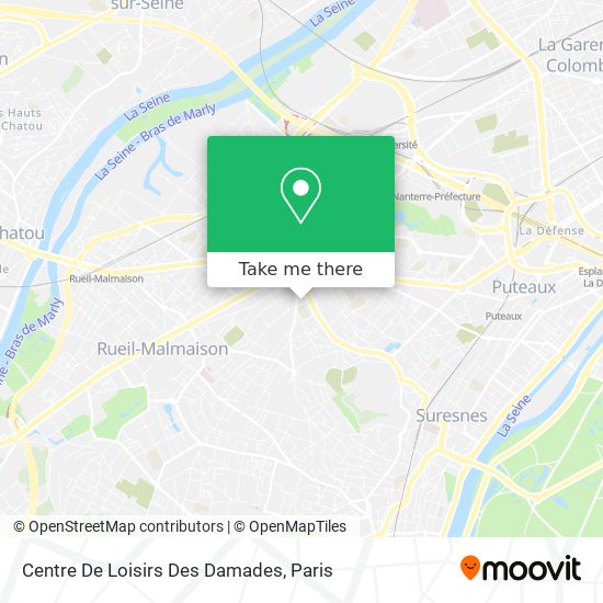 Centre De Loisirs Des Damades map