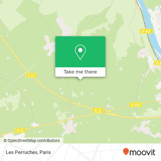 Les Perruches map