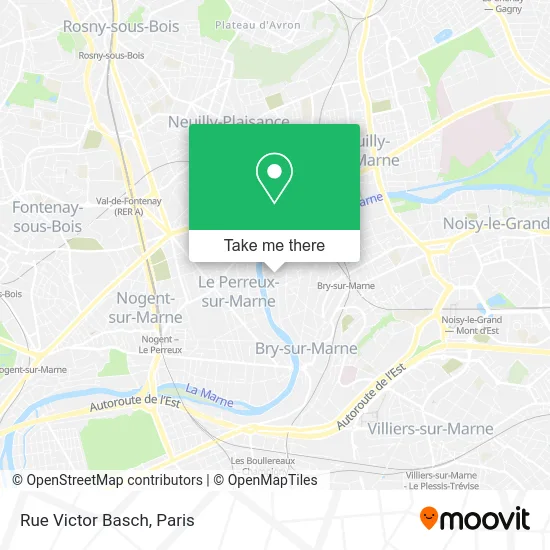 Rue Victor Basch map