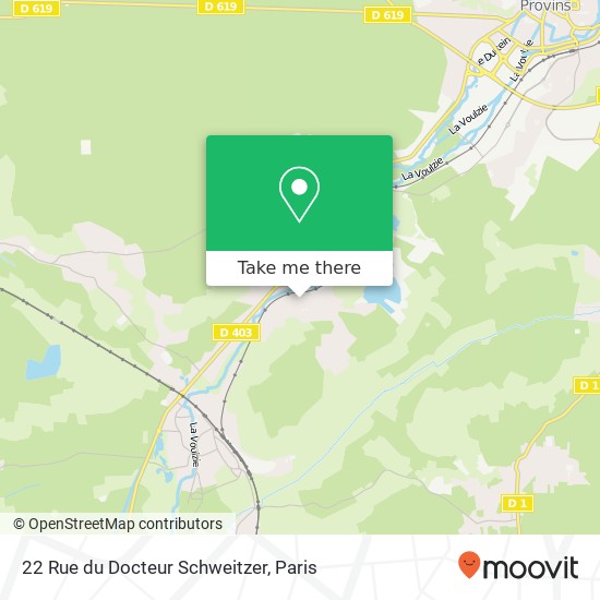 22 Rue du Docteur Schweitzer map