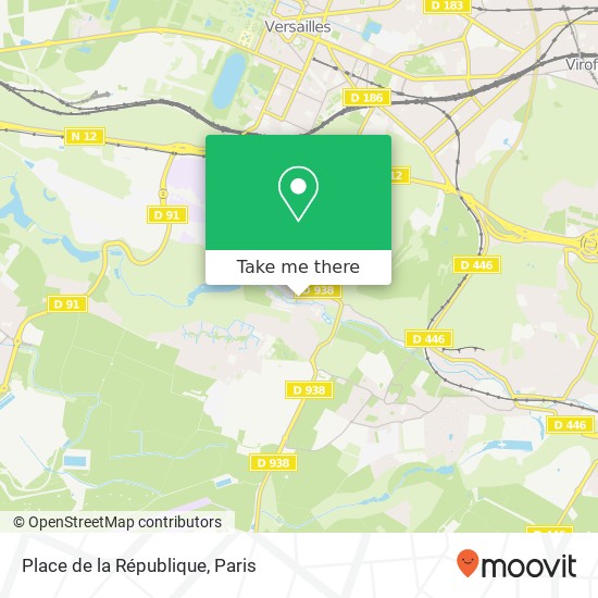 Place de la République map