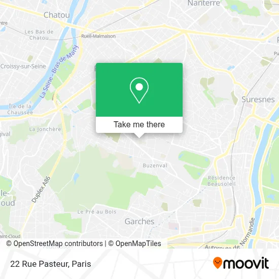 22 Rue Pasteur map