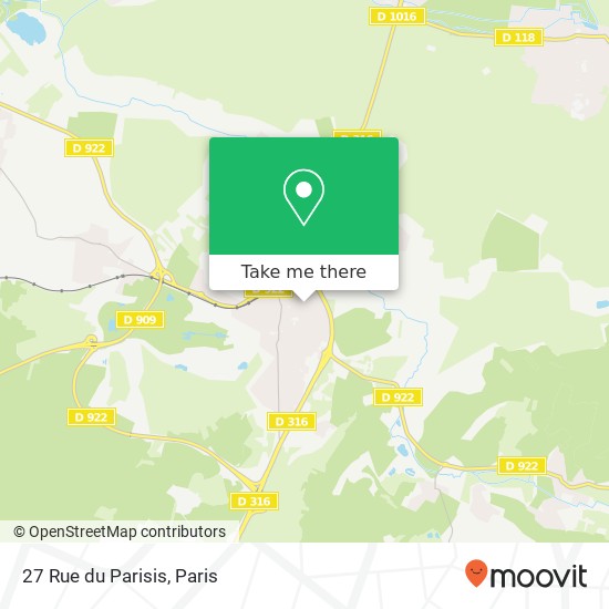 27 Rue du Parisis map