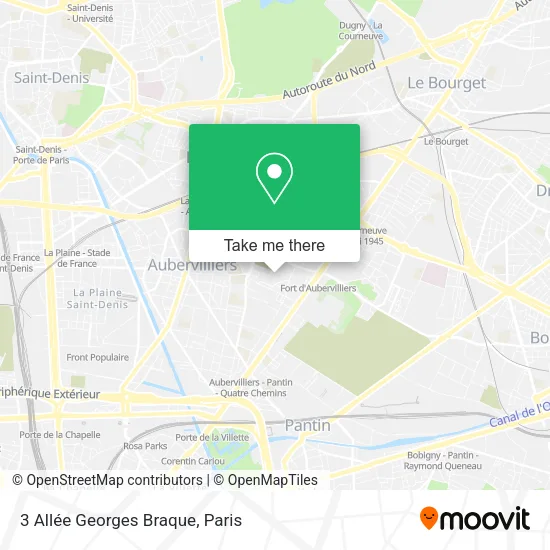 3 Allée Georges Braque map