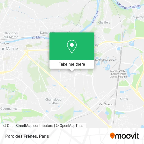 Parc des Frênes map