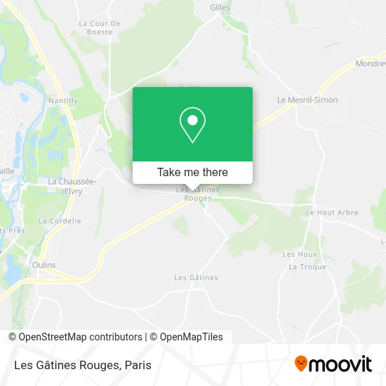Les Gâtines Rouges map
