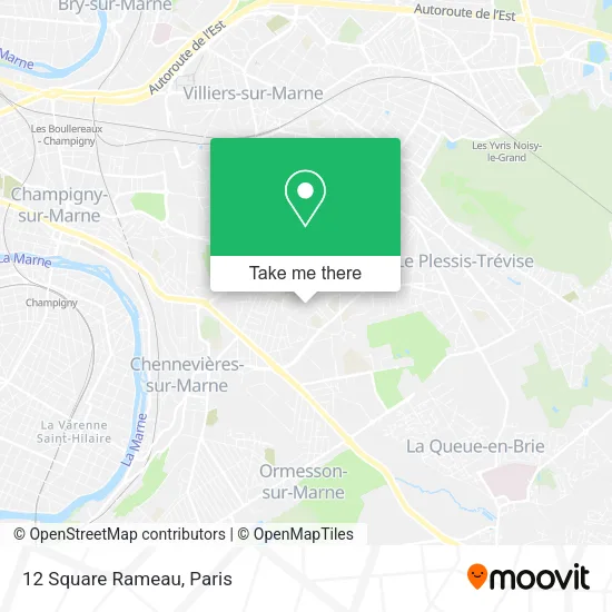 12 Square Rameau map