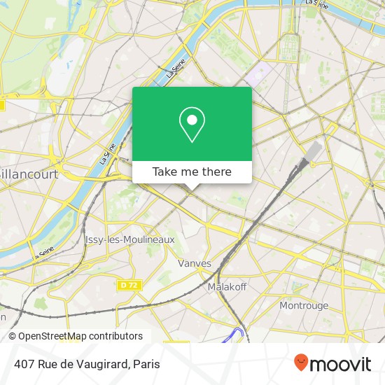 407 Rue de Vaugirard map