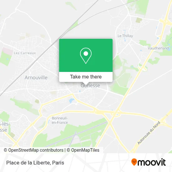 Place de la Liberte map