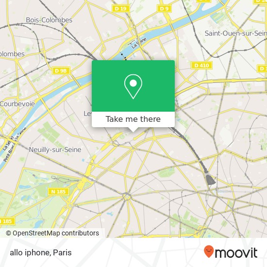 allo iphone map