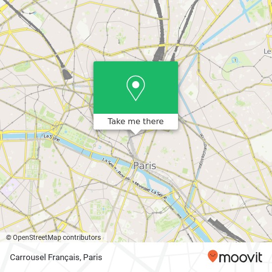 Mapa Carrousel Français