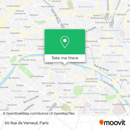 66 Rue de Verneuil map