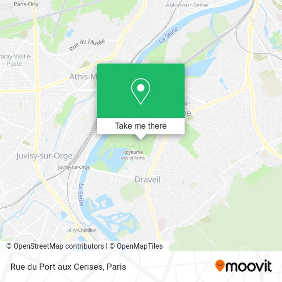 Rue du Port aux Cerises map