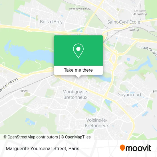 Rue Marguerite Yourcenar map