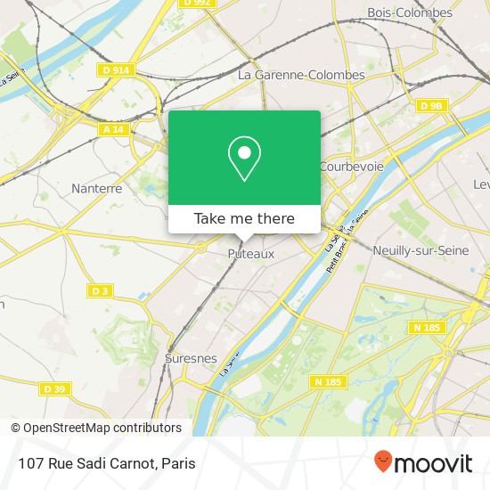 107 Rue Sadi Carnot map