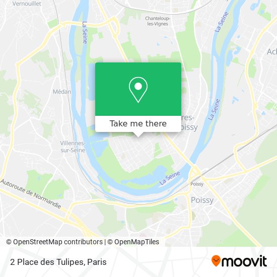 2 Place des Tulipes map