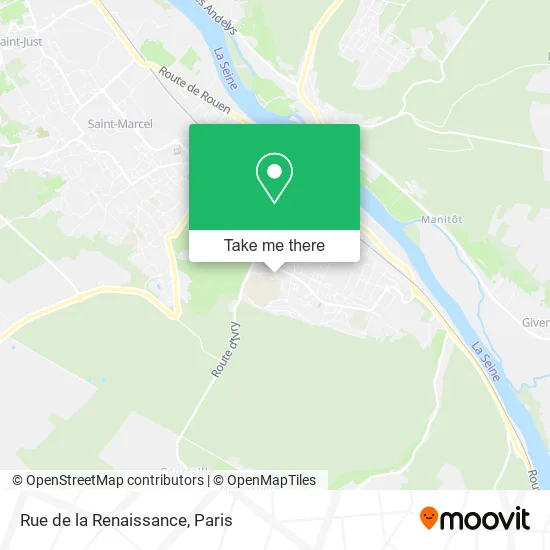 Rue de la Renaissance map