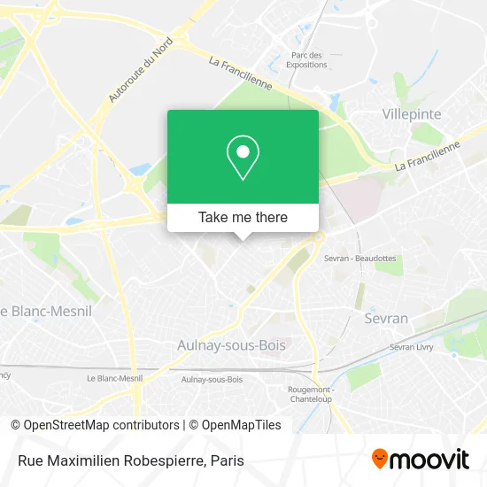 Rue Maximilien Robespierre map