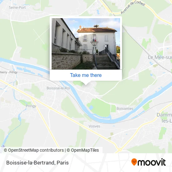 Boissise-la-Bertrand map