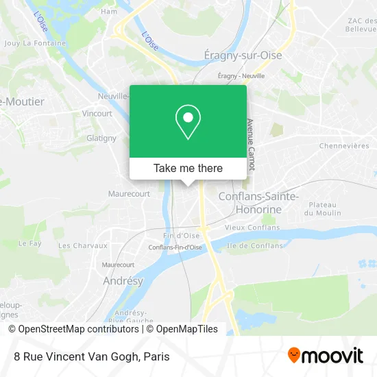 8 Rue Vincent Van Gogh map