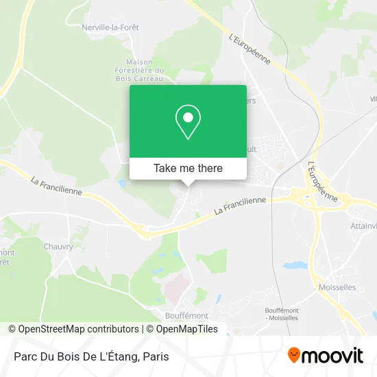 Parc Du Bois De L'Étang map