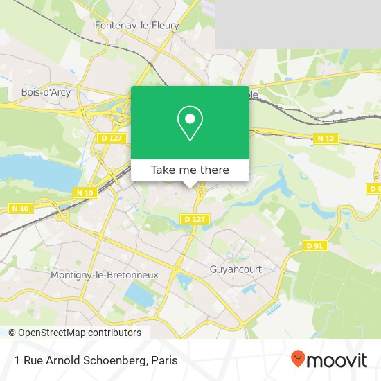 1 Rue Arnold Schoenberg map