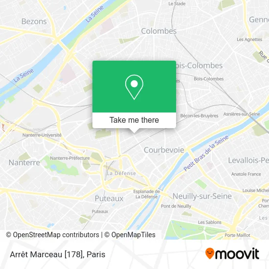 Arrêt Marceau [178] map