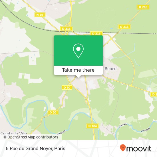 6 Rue du Grand Noyer map