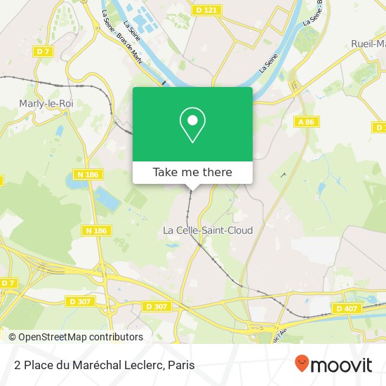 2 Place du Maréchal Leclerc map