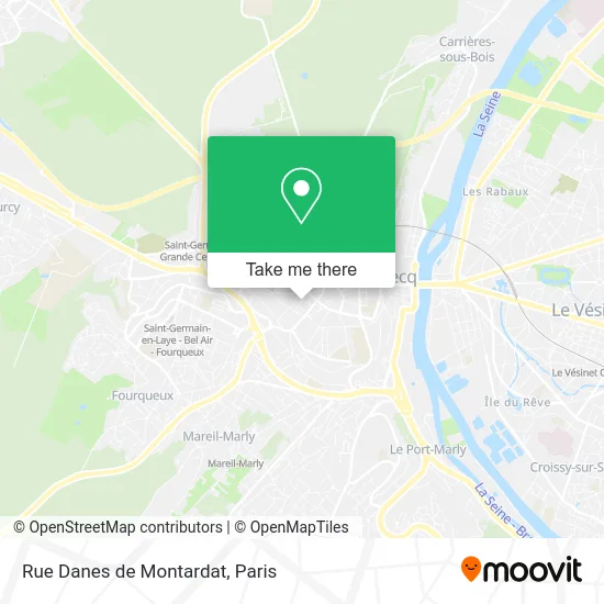 Rue Danes de Montardat map