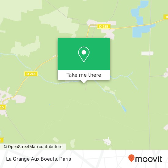 Mapa La Grange Aux Boeufs