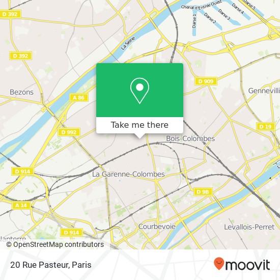 20 Rue Pasteur map